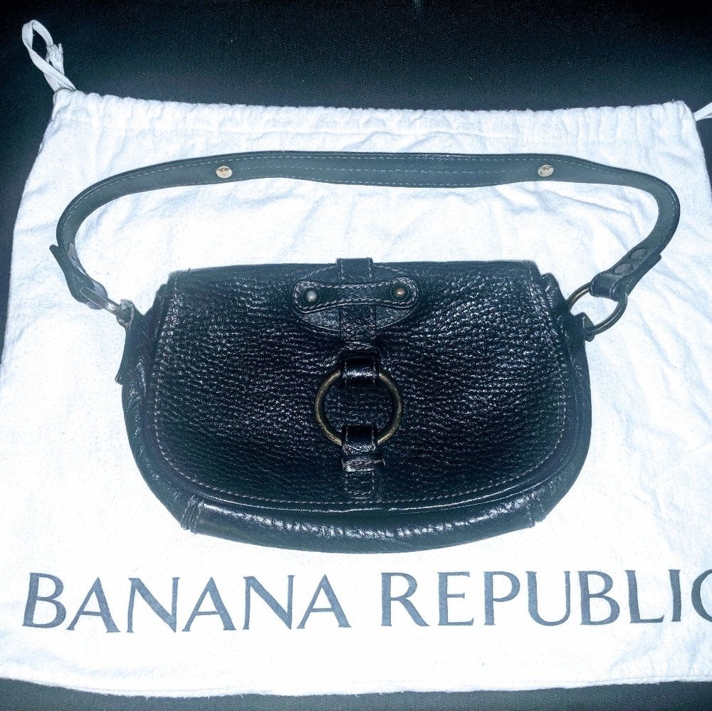 Italian Leather Banana Republic medium Purse
